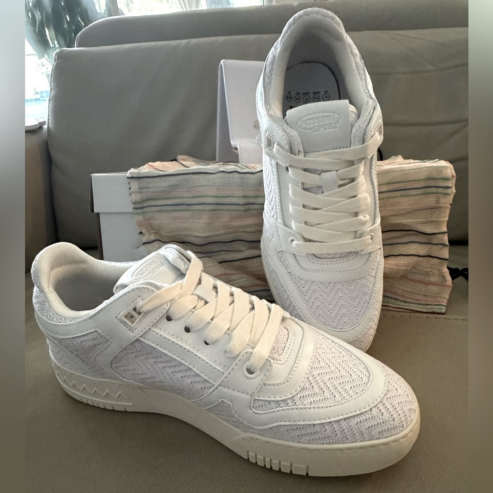 Missoni White Athletic Shoes